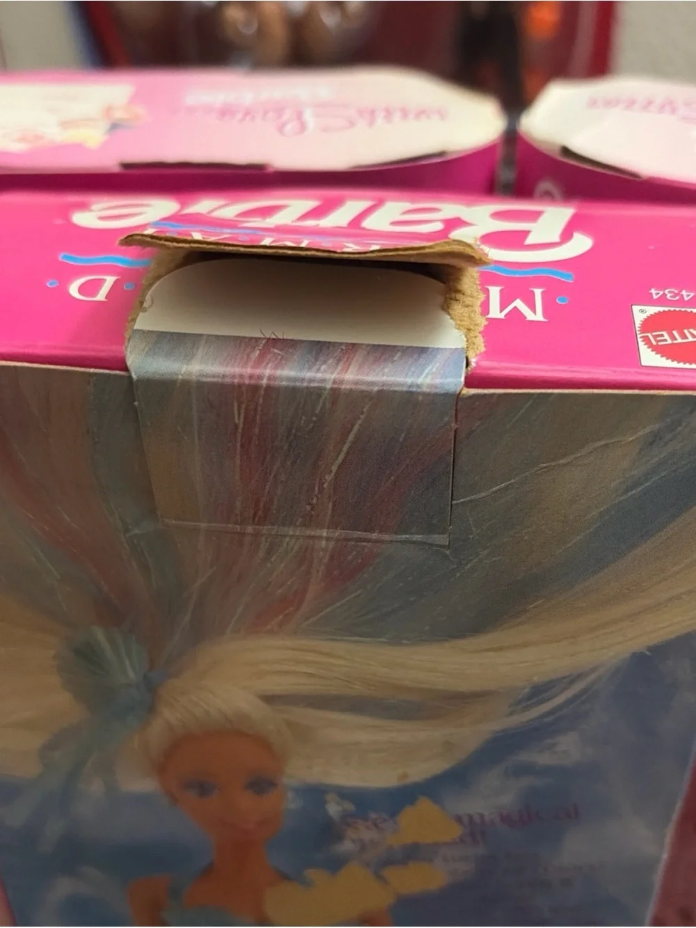 Barbie Mermaid First Edition Mattel Vintage 90's #1434 Changing Color Hair